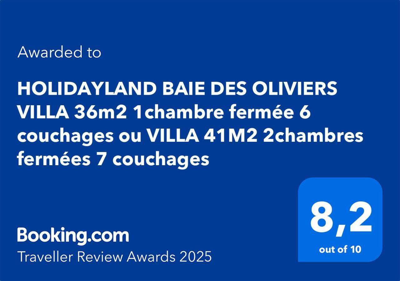 Holidayland Baie Des Oliviers Villa 36M2 1Chambre Fermee 6 Couchages Ou Villa 41M2 2Chambres Fermees 7 Couchages Narbonne Plage Exterior foto